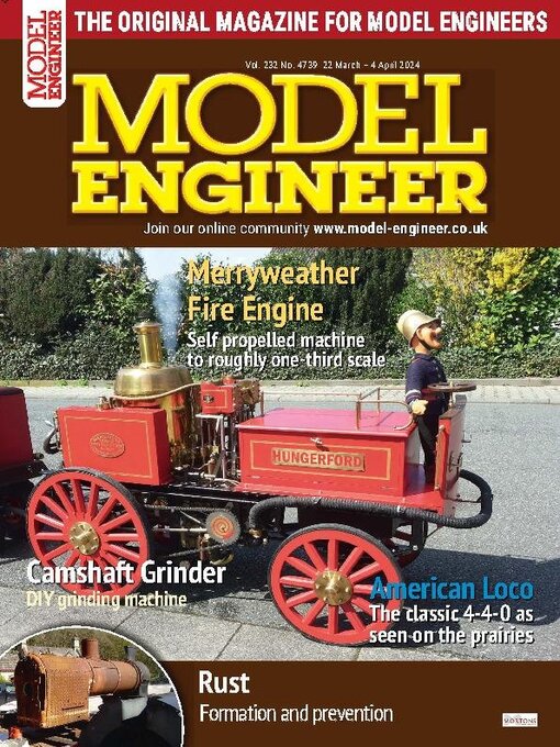 Title details for Model Engineer by Mortons Media Group, Ltd - Available